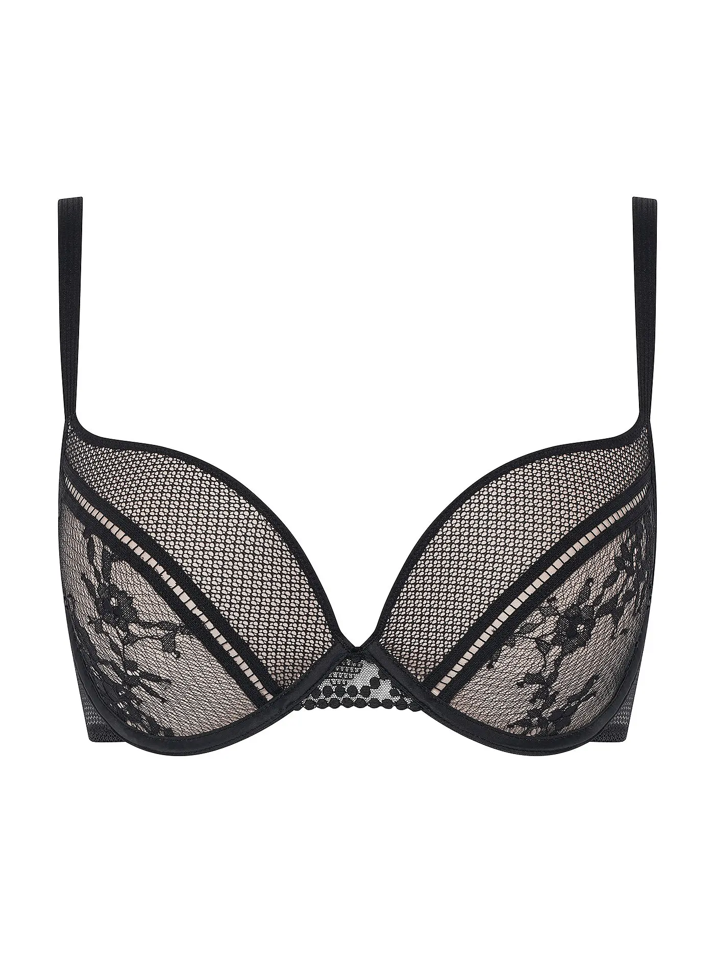 PASSIONATA | Push-Up BH OLIVIA schwarz | 